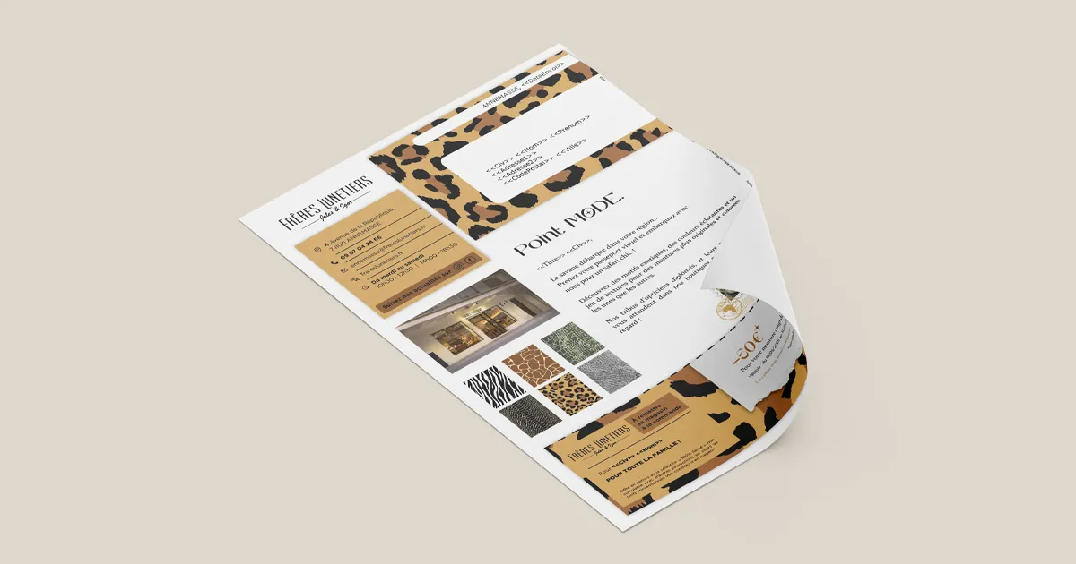 Conception, rédaction, impression et envoi de courriers personnalisés - Image 3