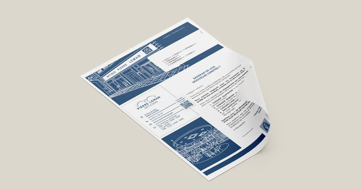 Conception, rédaction, impression et envoi de courriers personnalisés - Image 4